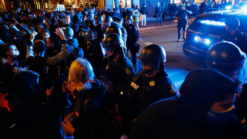 WATCH: Riots As Portland Police Protect Federal Courthouse