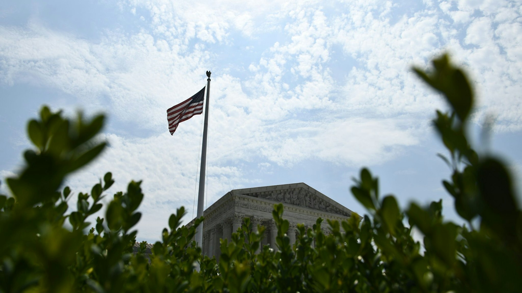 The US Supreme Court is viewed on July 6, 2020 in Washington, DC. - The Supreme Court issued a unanimous opinion on Monday that says states can require Electoral College voters to back the winner of their states popular vote in a presidential election. (Photo by Brendan Smialowski / AFP) (Photo by BRENDAN SMIALOWSKI/AFP via Getty Images)