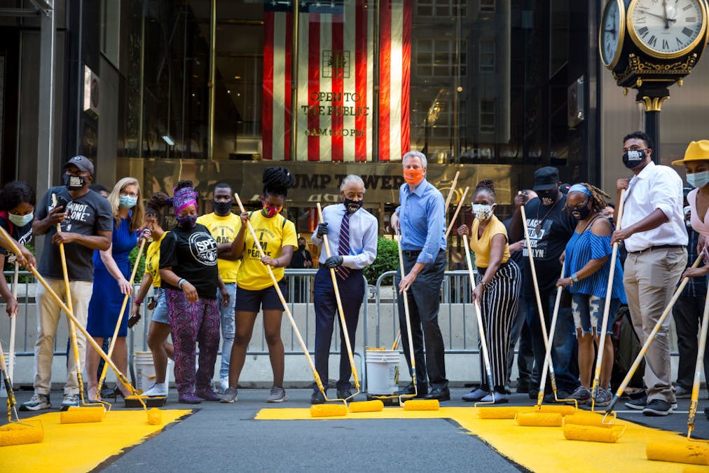 De Blasio Suggests Ban On Public Gatherings Like Parades Or Fairs. Black Lives Matter Protests Are Different.