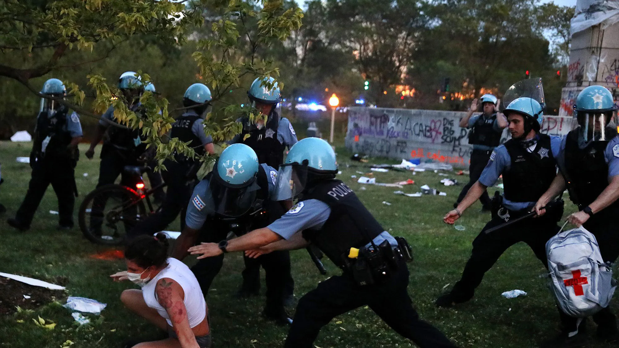 WATCH: Chicago Police Release Video Of ‘Antifa’ Using Protest As Cover, Changing To All Black, Arming Against Cops