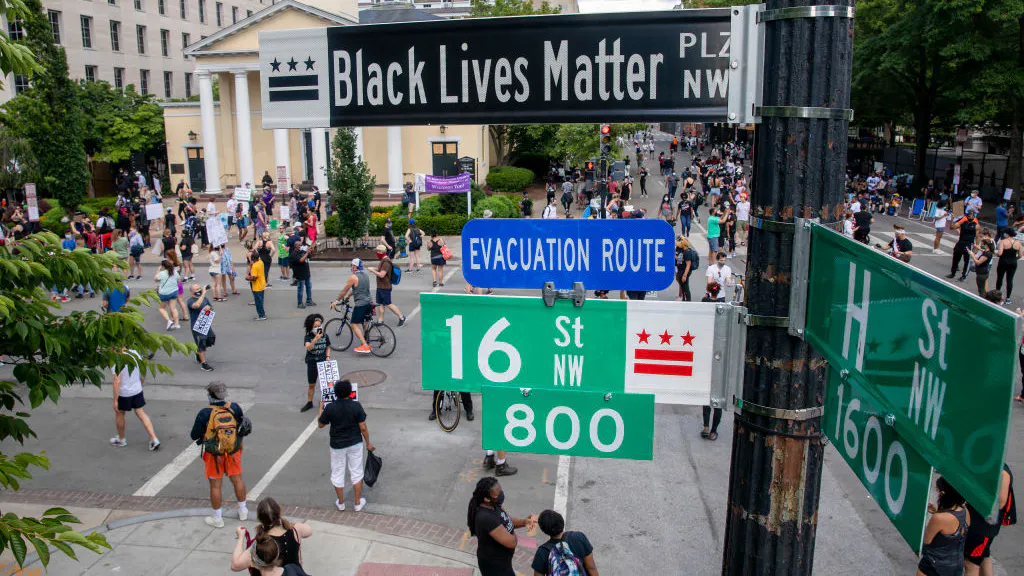 Black Lives Matter Activists Want To ‘Abolish Capitalism.’ Vendors Selling BLM Merch Just Got Shut Down In Black Lives Matter Plaza.