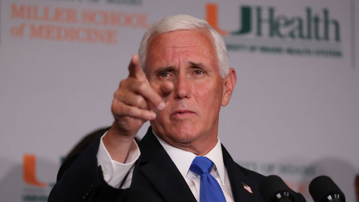 WATCH: Pence Delivers Ringing Endorsement Of Police, Slashing ...