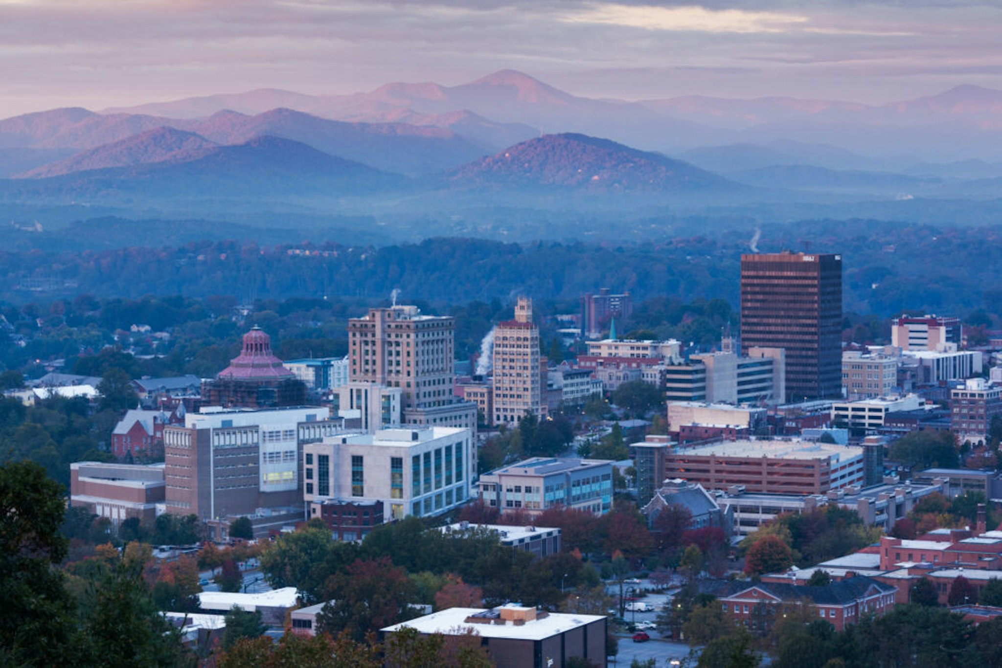 Asheville dawn
