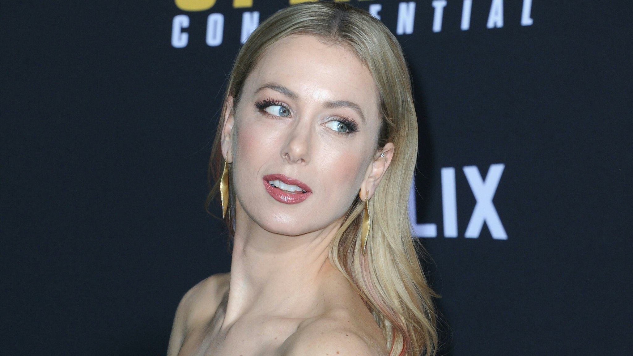 Iliza Shlesinger arrives for the Premiere Of Netflix's "Spenser Confidential" held at Regency Village Theatre on February 27, 2020 in Westwood, California. (Photo by Albert L. Ortega/Getty Images)