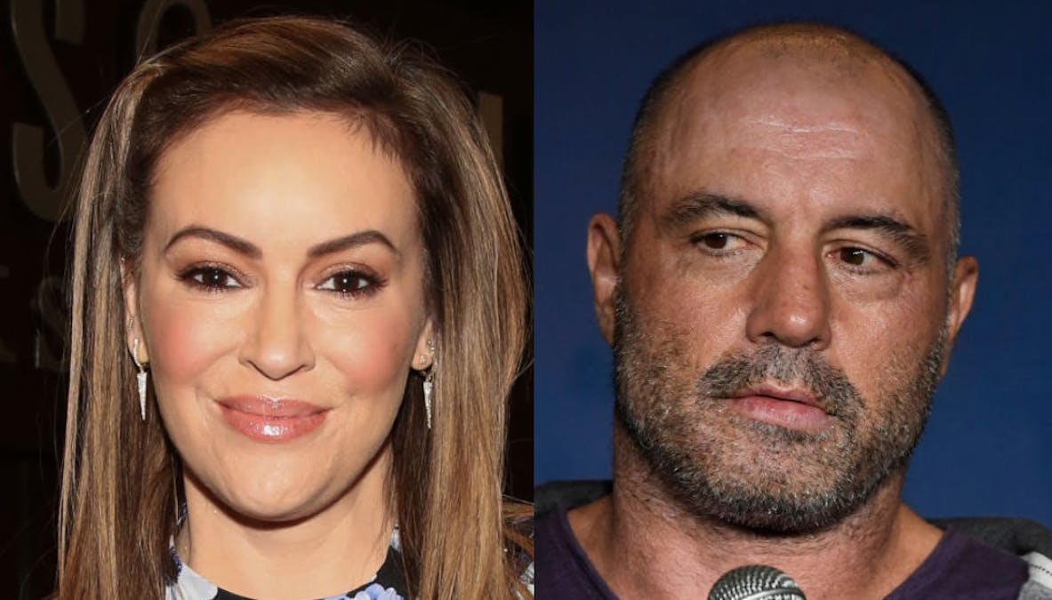 Alyssa Milano Posts Unhinged Anti-Trump Rant, Whines Joe Rogan Crushes Her Podcast Numbers