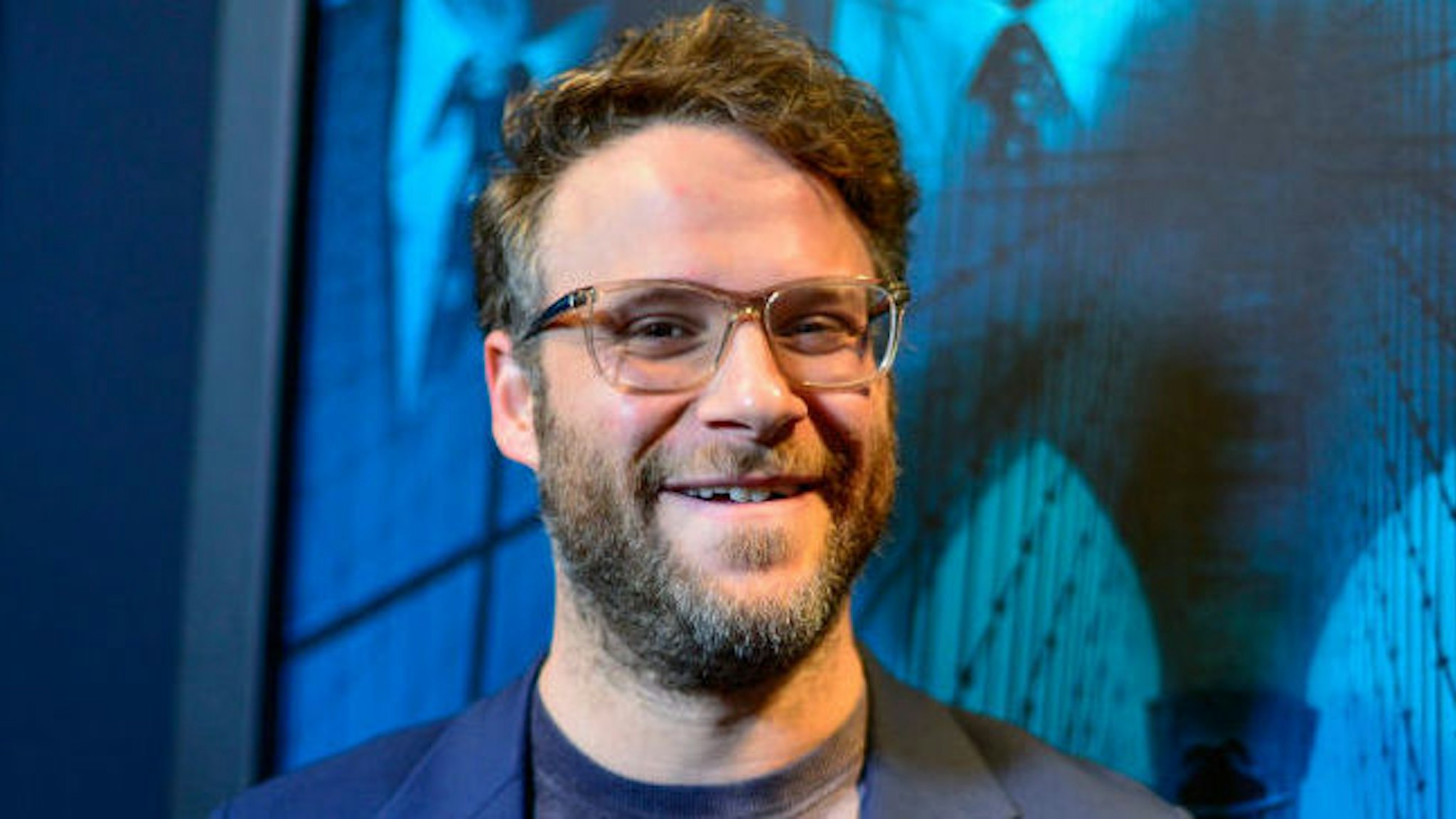 Seth Rogen arrives at Premiere Of Warner Bros Pictures' 'Motherless Brooklyn' on October 28, 2019 in Los Angeles, California. (Photo by Jerod Harris/Getty Images)