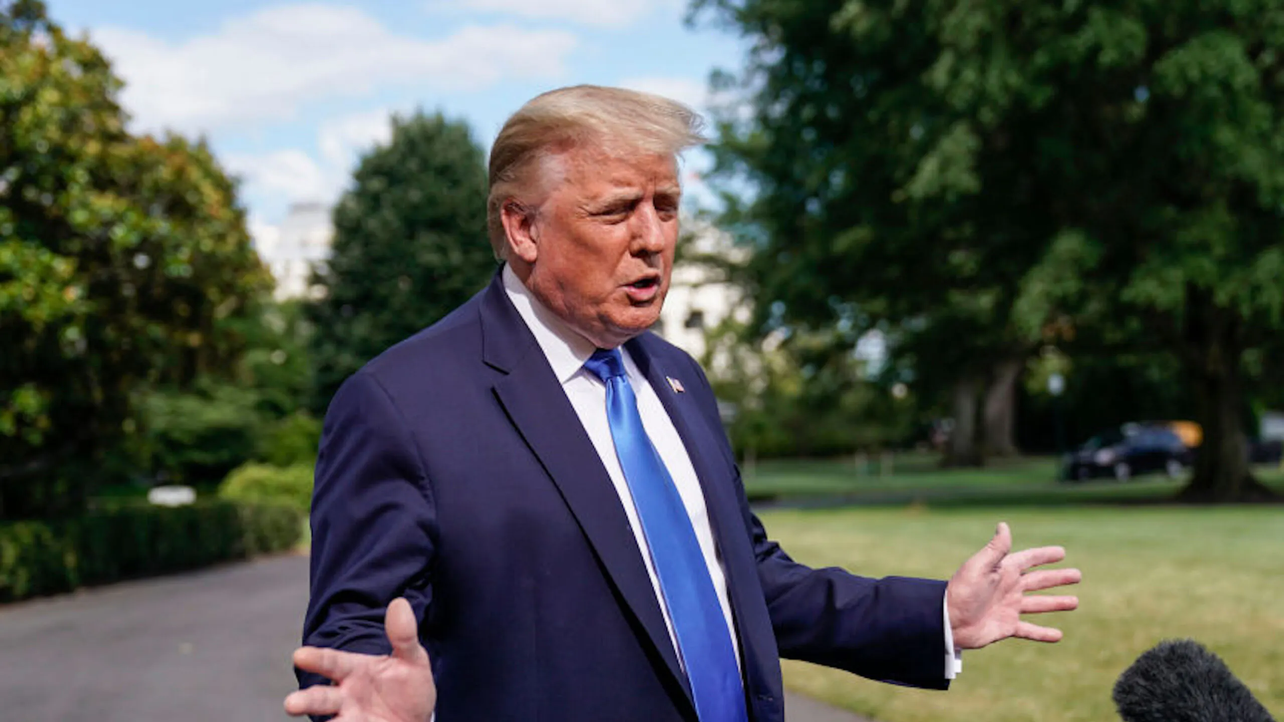 Trump Responds After Two GOP Senators Speak Out Against Roger Stone Commutation