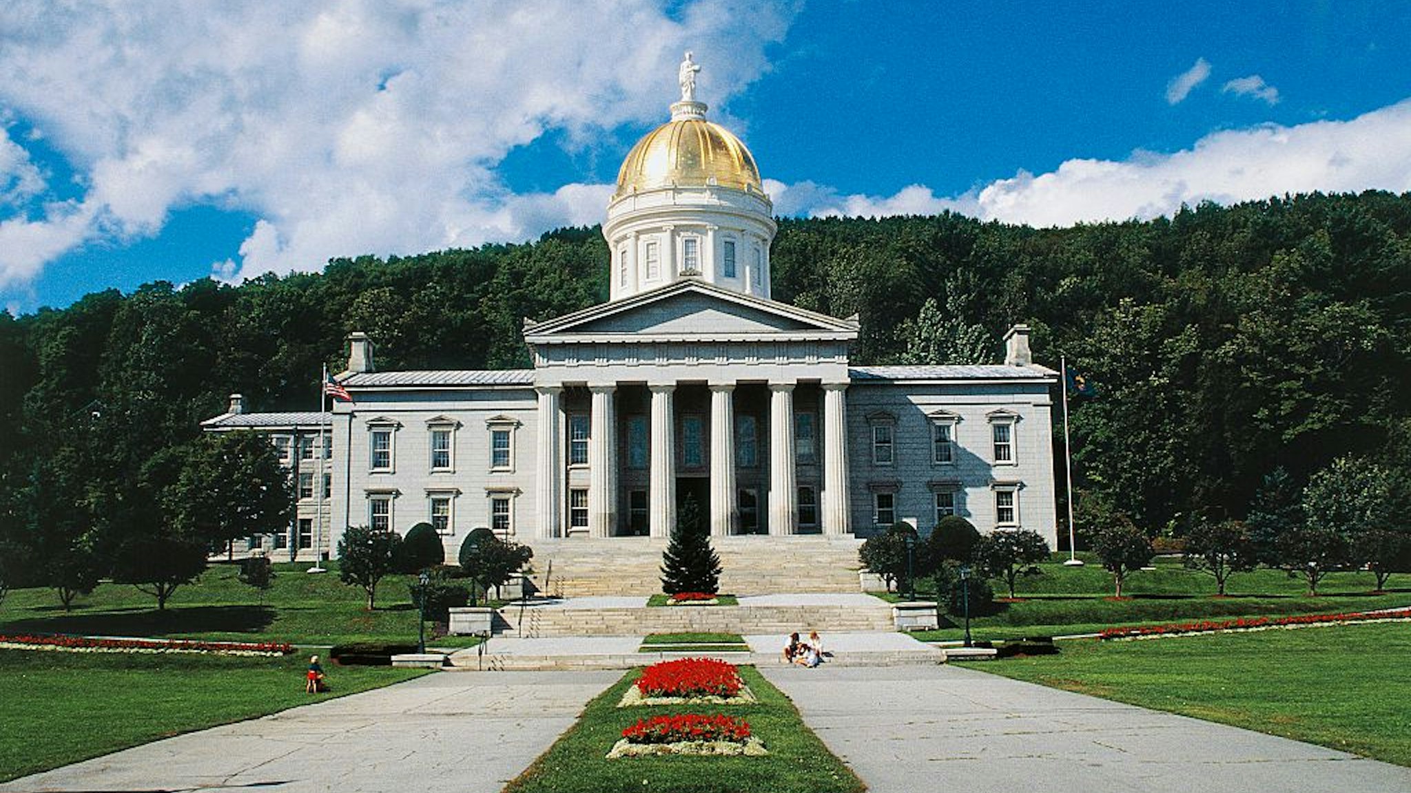 UNITED STATES - APRIL 23: Vermont State House, 1857-1858, by Thomas Silloway, Montpelier, Vermont, United States of America. (Photo by DeAgostini/Getty Images)