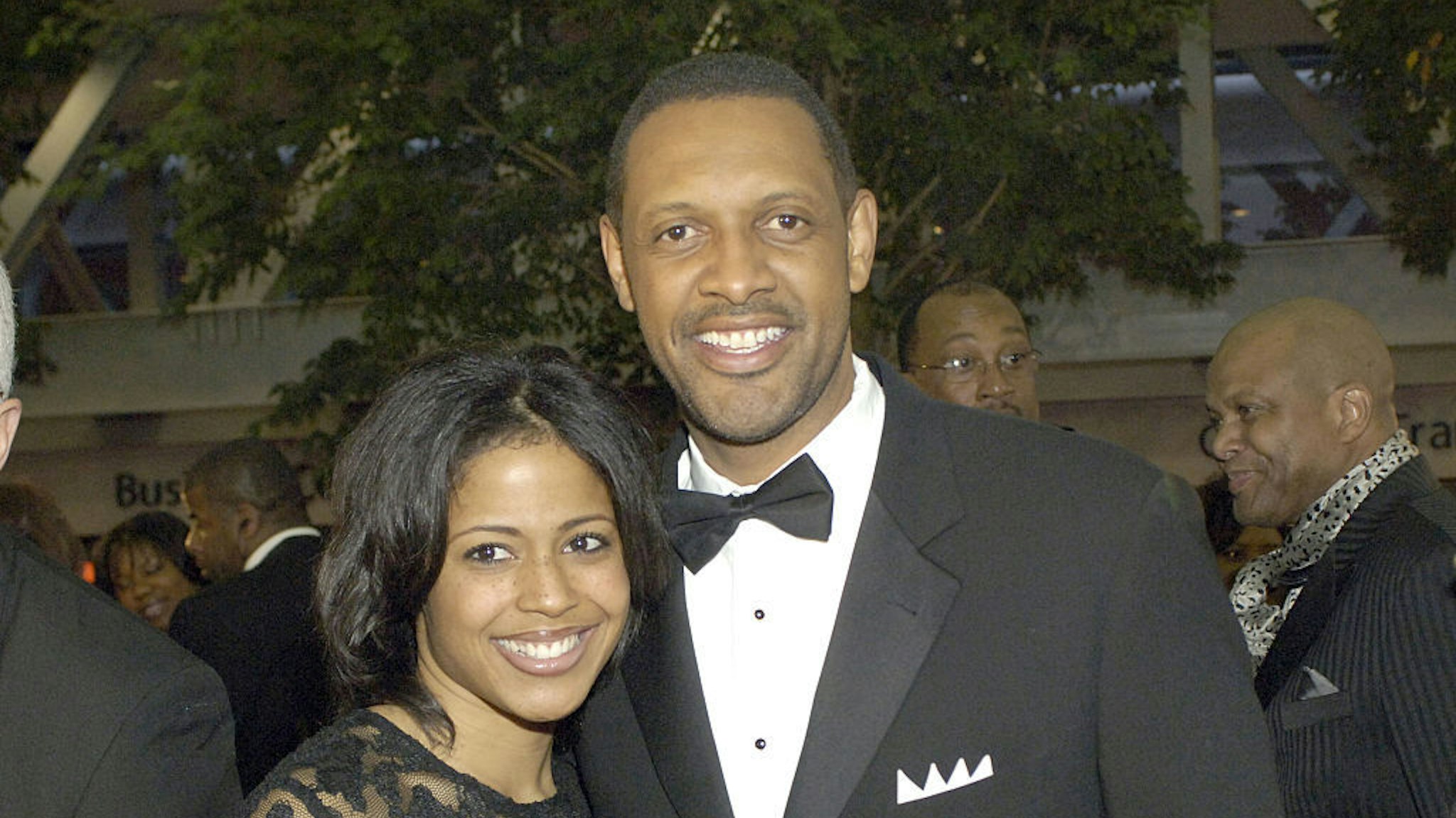 ernon Jones and wife during 2006 Trumpet Awards - Arrivals at Georgia World Congress Center in Atlanta, Georgia, United States. (Photo by Frank Mullen/WireImage)
