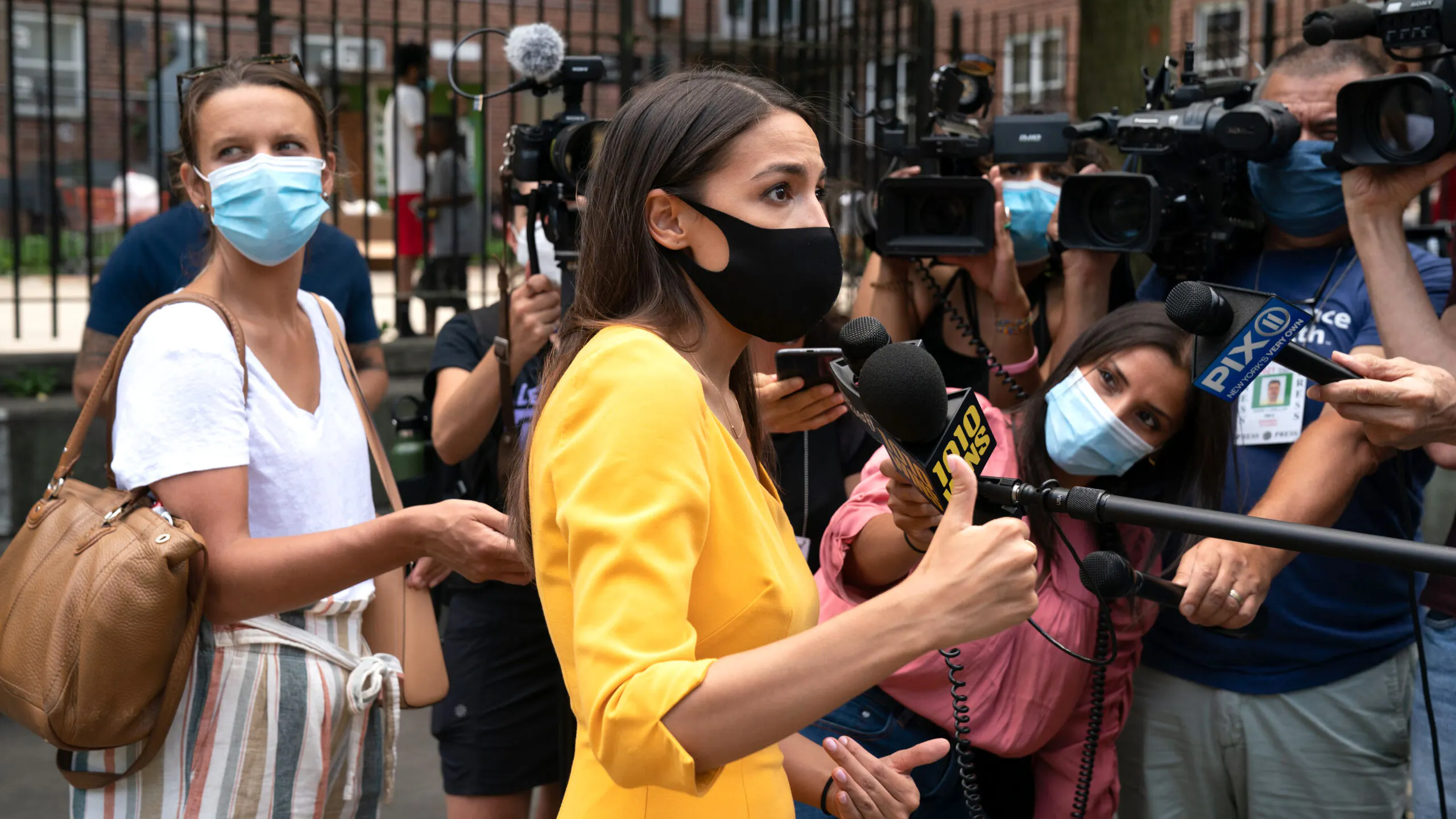 Ocasio-Cortez ‘Refused To Condemn’ Black Lives Matter Activists Who Demanded Whites Turn Over Homes, Report Says