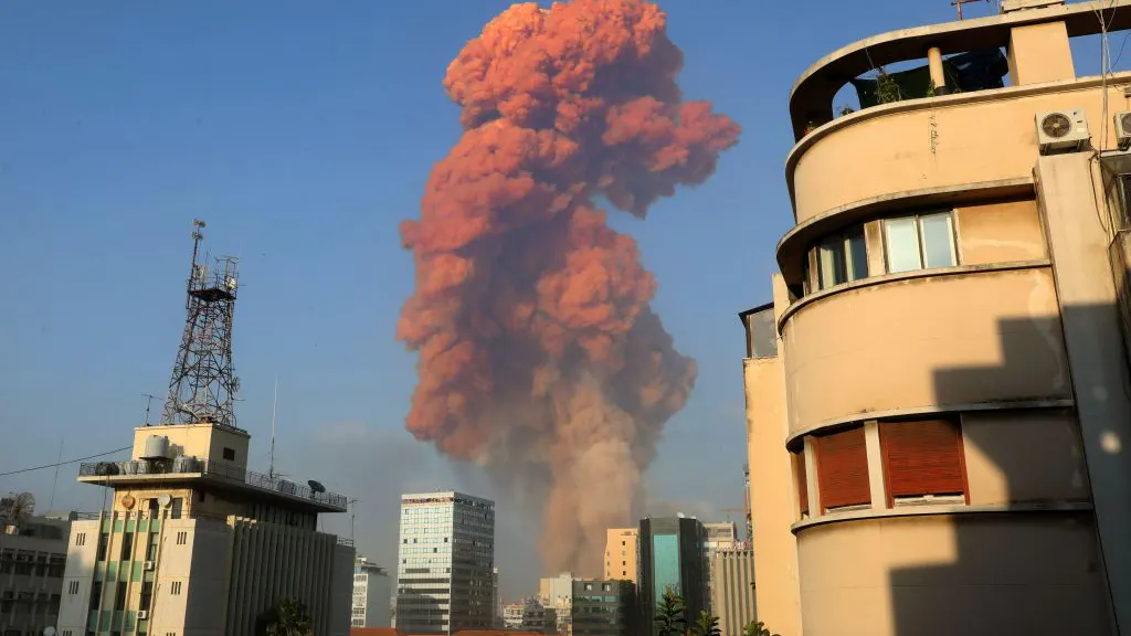 Massive Explosion Reported In Beirut, Lebanon