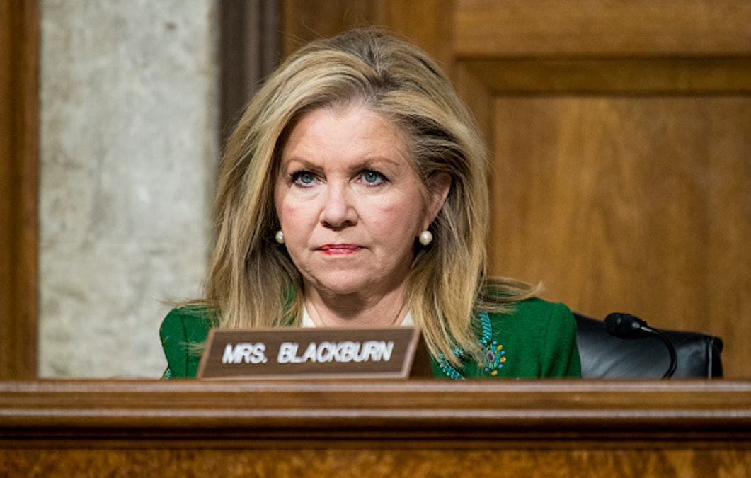 Sen. Marsha Blackburn On Attacks From Taylor Swift: 'I Have Good Friends That Are Democrats'