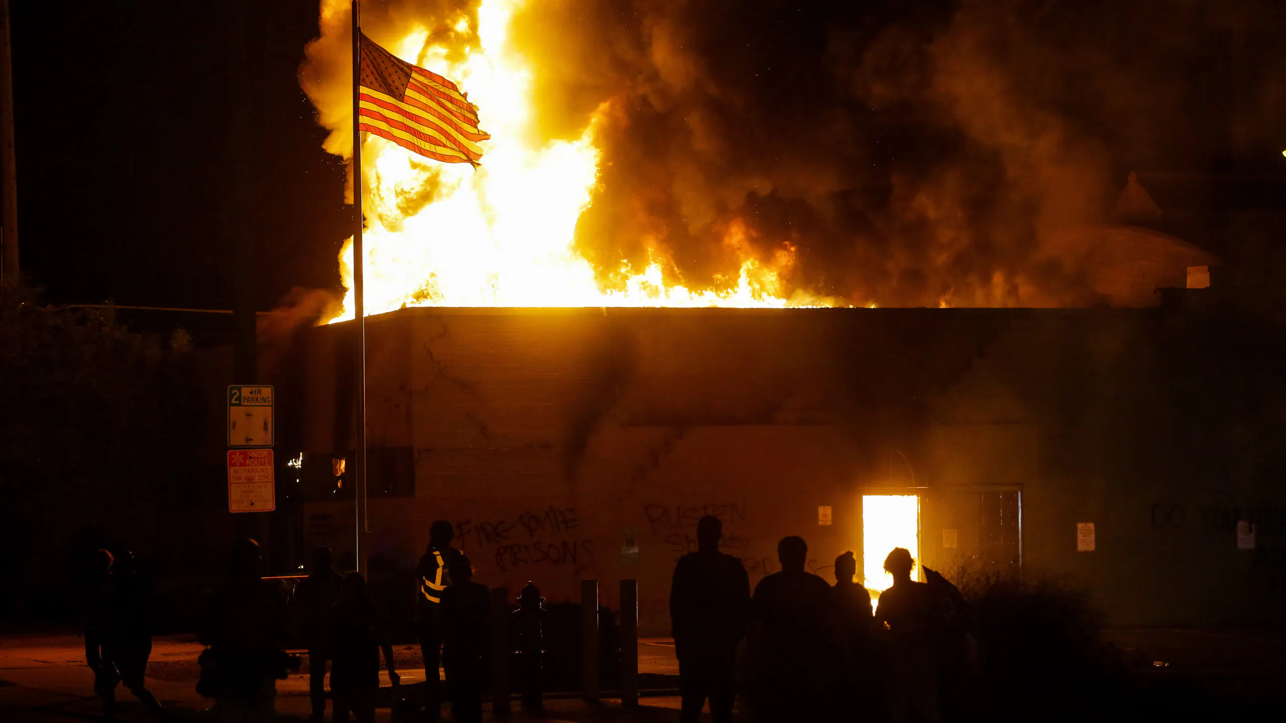 WATCH: CNN Claims Kenosha Protests Are ‘Fiery But Mostly Peaceful’ As City Burns Behind Reporter