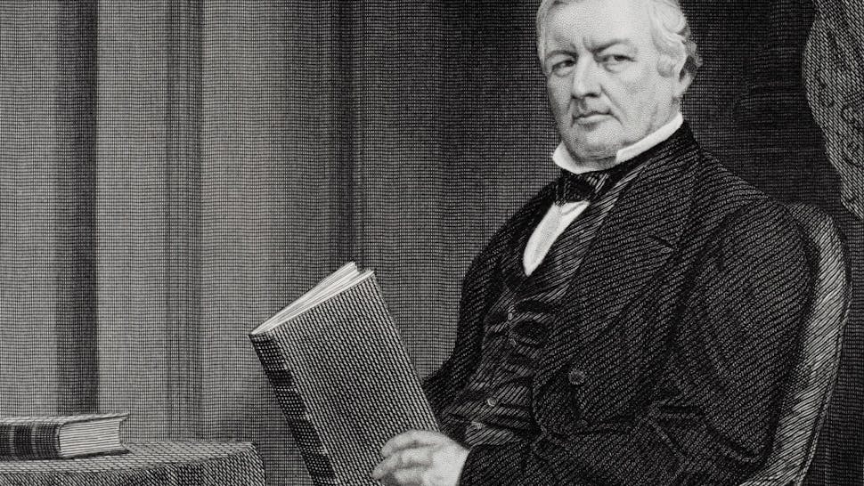 Millard Fillmore 1800 to 1874. 13th president of the United States 1850-53. From painting by Alonzo Chappel