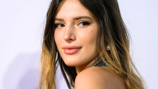 11 September 2019, Lower Saxony, Oldenburg: Bella Thorne, actress from the USA, stands on the red carpet during the opening gala of the Oldenburg International Film Festival.