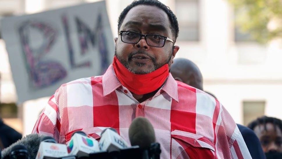 Jacob Blake, Sr. Jacob Blake, Sr., father of Jacob Blake. Jr., speaks during a press conference outside of the County Courthouse in Kenosha, Wisconsin on August 25, 2020.