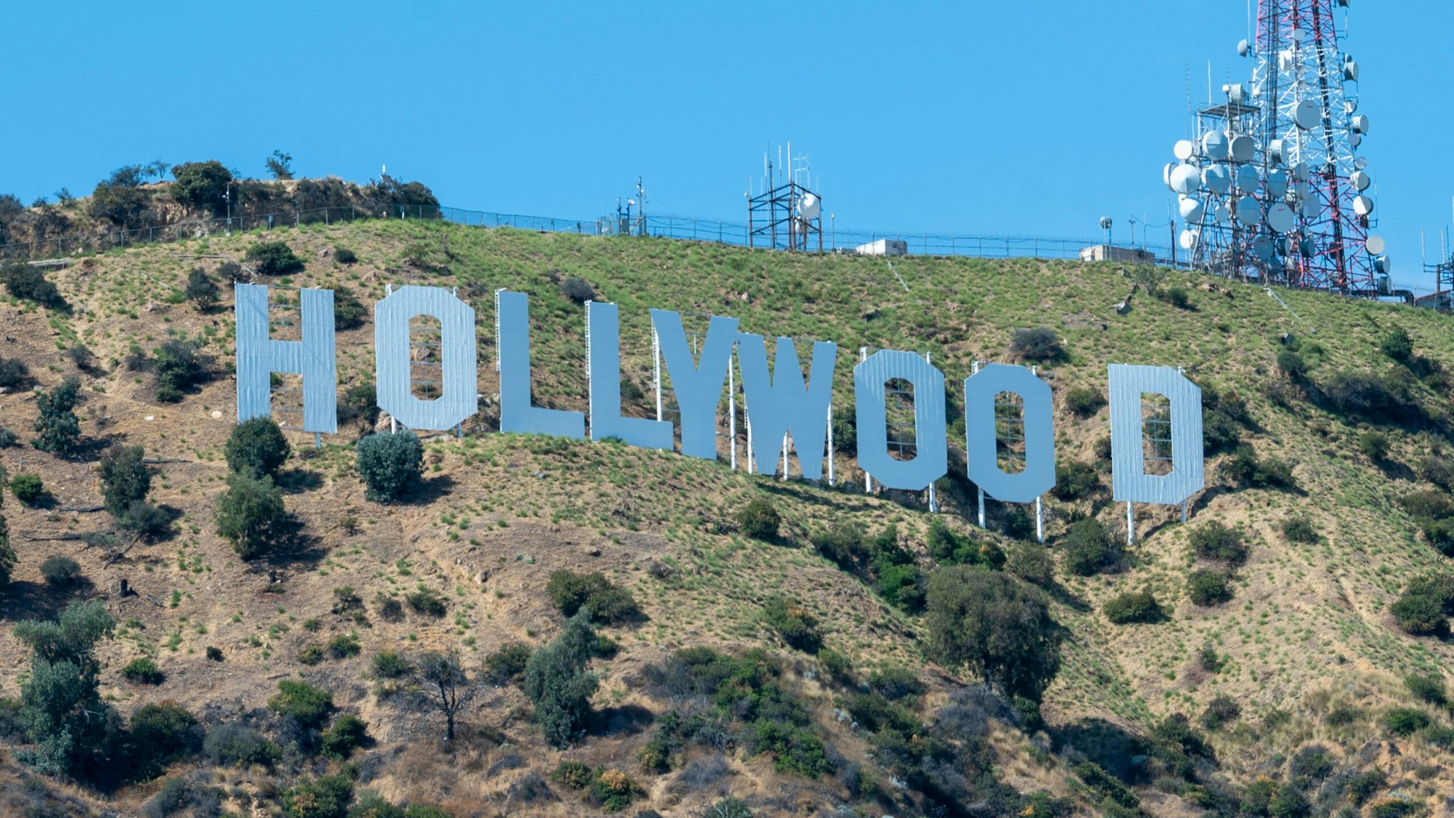 LOS ANGELES, CA - JULY 11: The Hollywood Sign is seen on July 11, 2020 in Los Angeles, California. (Photo by RB/Bauer-Griffin/GC Images)LOS ANGELES, CA - JULY 11: The Hollywood Sign is seen on July 11, 2020 in Los Angeles, California. (Photo by RB/Bauer-Griffin/GC Images)