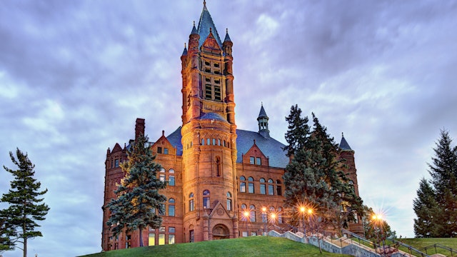 Crouse College Syracuse University - stock photo