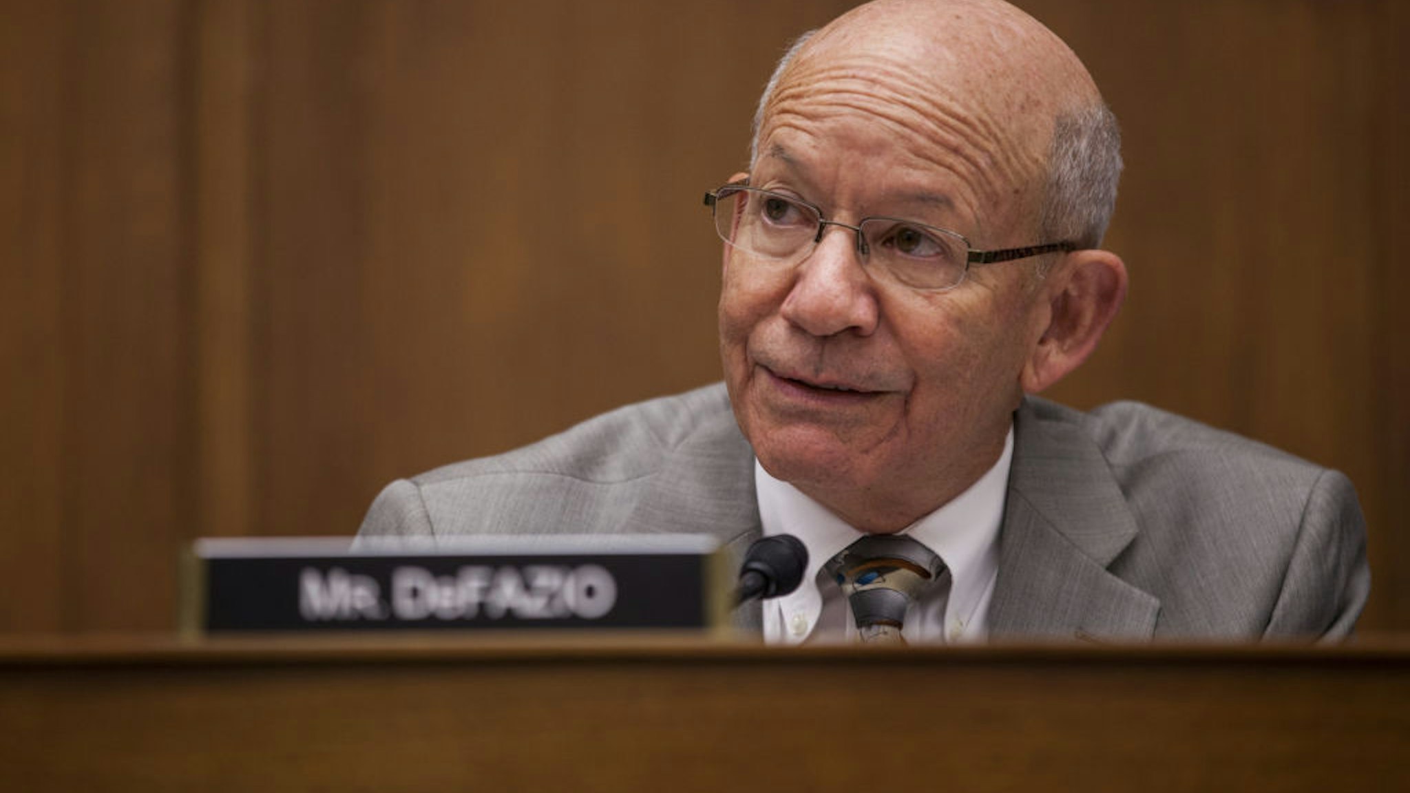 Representative Peter DeFazio, a Democrat from Oregon and ranking member of the House Transportation and Infrastructure Committee