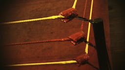 Padded corner of wrestling ring wrestling ring