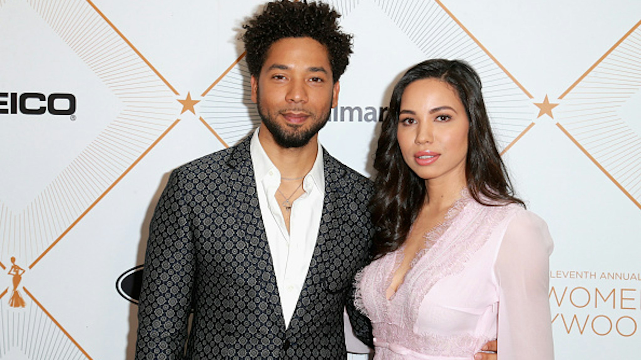 BEVERLY HILLS, CA - MARCH 01: Jussie Smollett (L) and Jurnee Smollett-Bell attend the 2018 Essence Black Women In Hollywood Oscars Luncheon at Regent Beverly Wilshire Hotel on March 1, 2018 in Beverly Hills, California.
