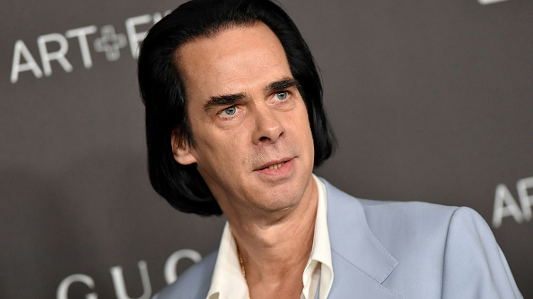 LOS ANGELES, CALIFORNIA - NOVEMBER 02: Nick Cave attends the 2019 LACMA Art + Film Gala Presented By Gucci on November 02, 2019 in Los Angeles, California.