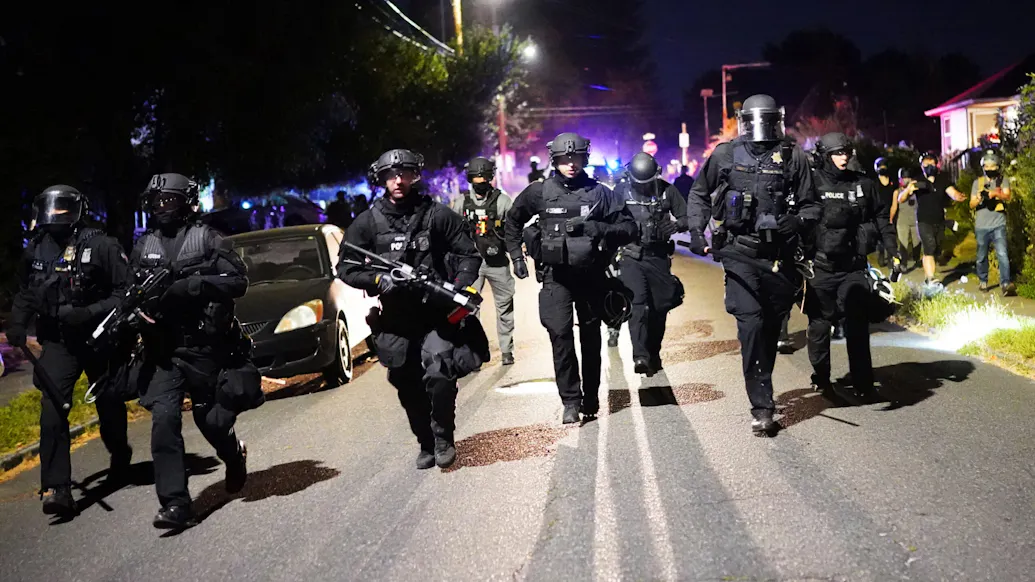 Portland Rioters Storm Man’s Home While Fleeing Police: ‘Get The F*** Off My Property!’
