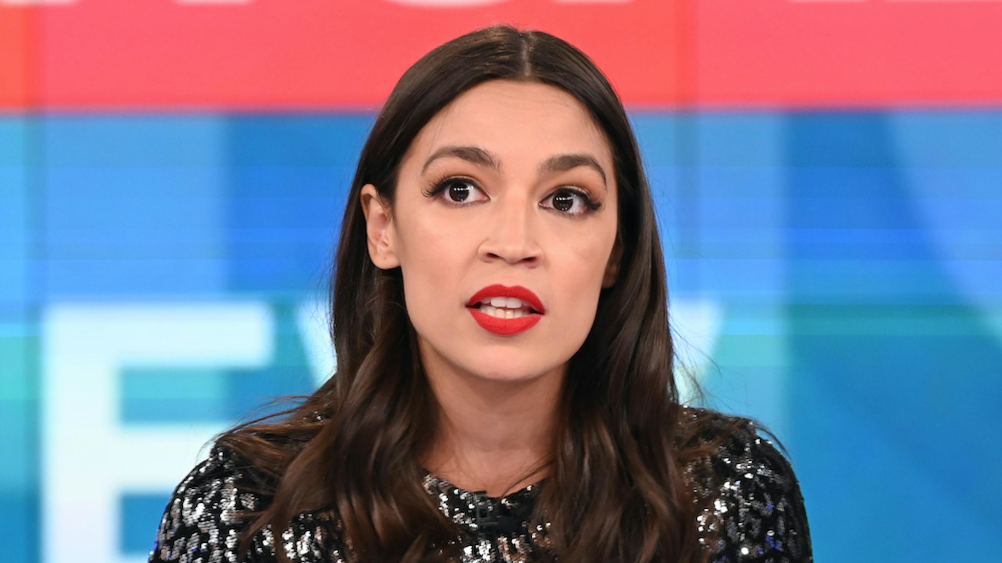 Alexandria Ocasio-Cortez is the guest today, Wednesday, February 19, 2020 on ABC's "The View." "The View" airs Monday-Friday, 11am-12pm, ET on ABC. (Photo by Jenny Anderson/ABC via Getty Images)