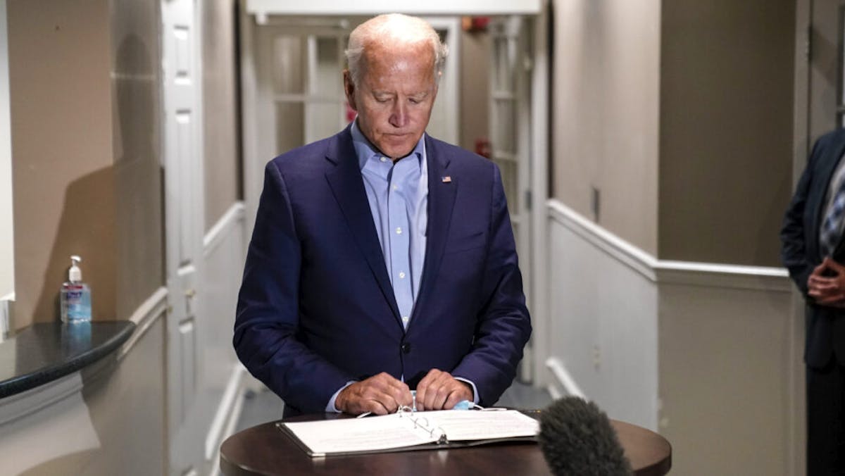 ‘FOR REAL’: Joe Biden Botches The Pledge Of Allegiance