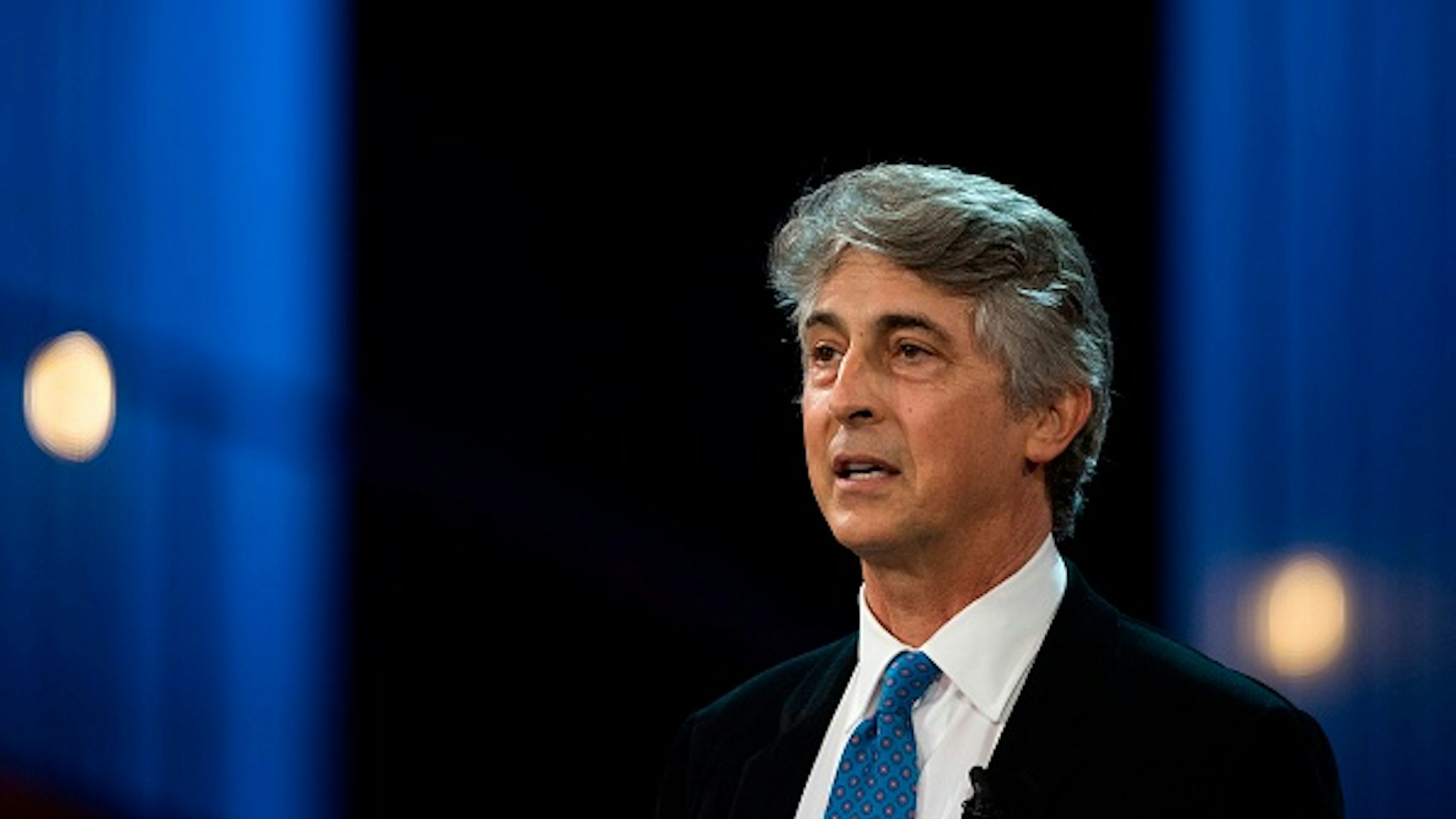 President of the official jury, US director and writer Alexander Payne, takes part in the opening ceremony of the 66th San Sebastian Film Festival, in the northern Spanish Basque city of San Sebastian on September 21, 2018.