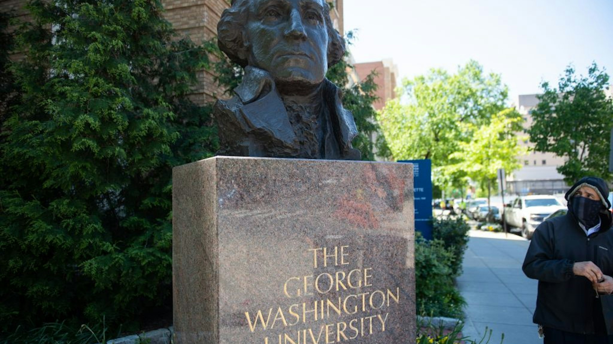 The campus of George Washington University