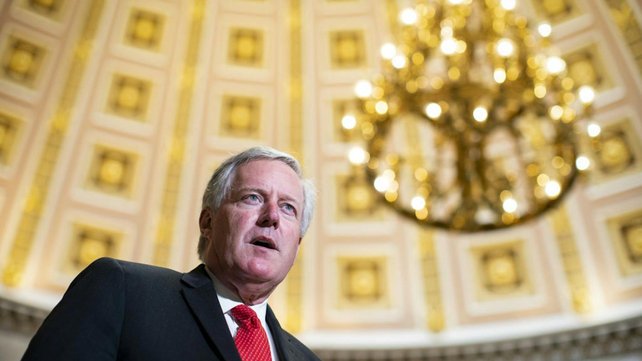Mark Meadows Mark Meadows, White House chief of staff, speaks to members of the media at the U.S. Capitol in Washington, D.C., U.S., on Saturday, Aug. 22, 2020.
