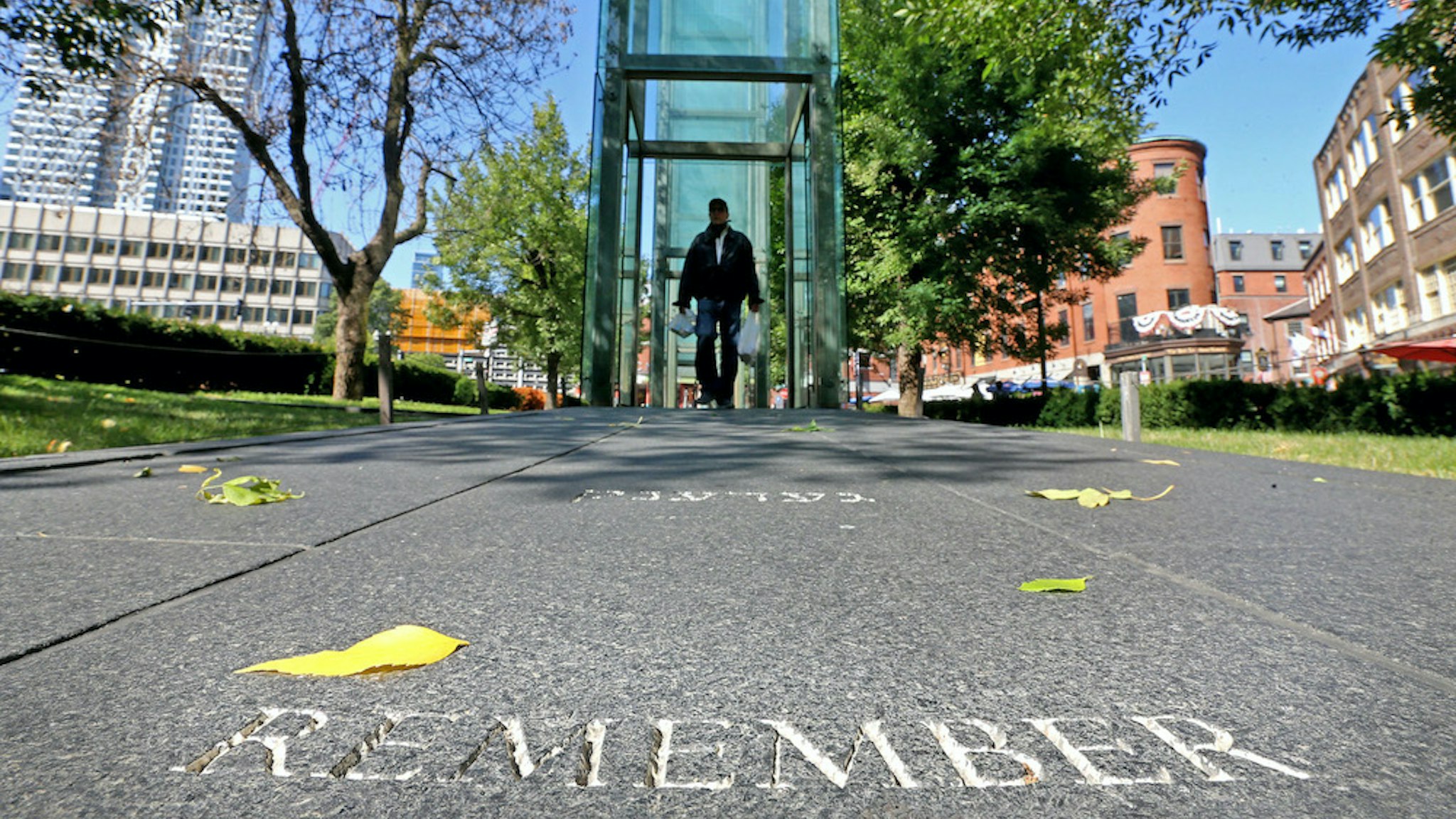Holocaust Memorial on September 21, 2020 in Boston, Massachusetts. (Staff Photo By Matt Stone/ MediaNews Group/Boston Herald)