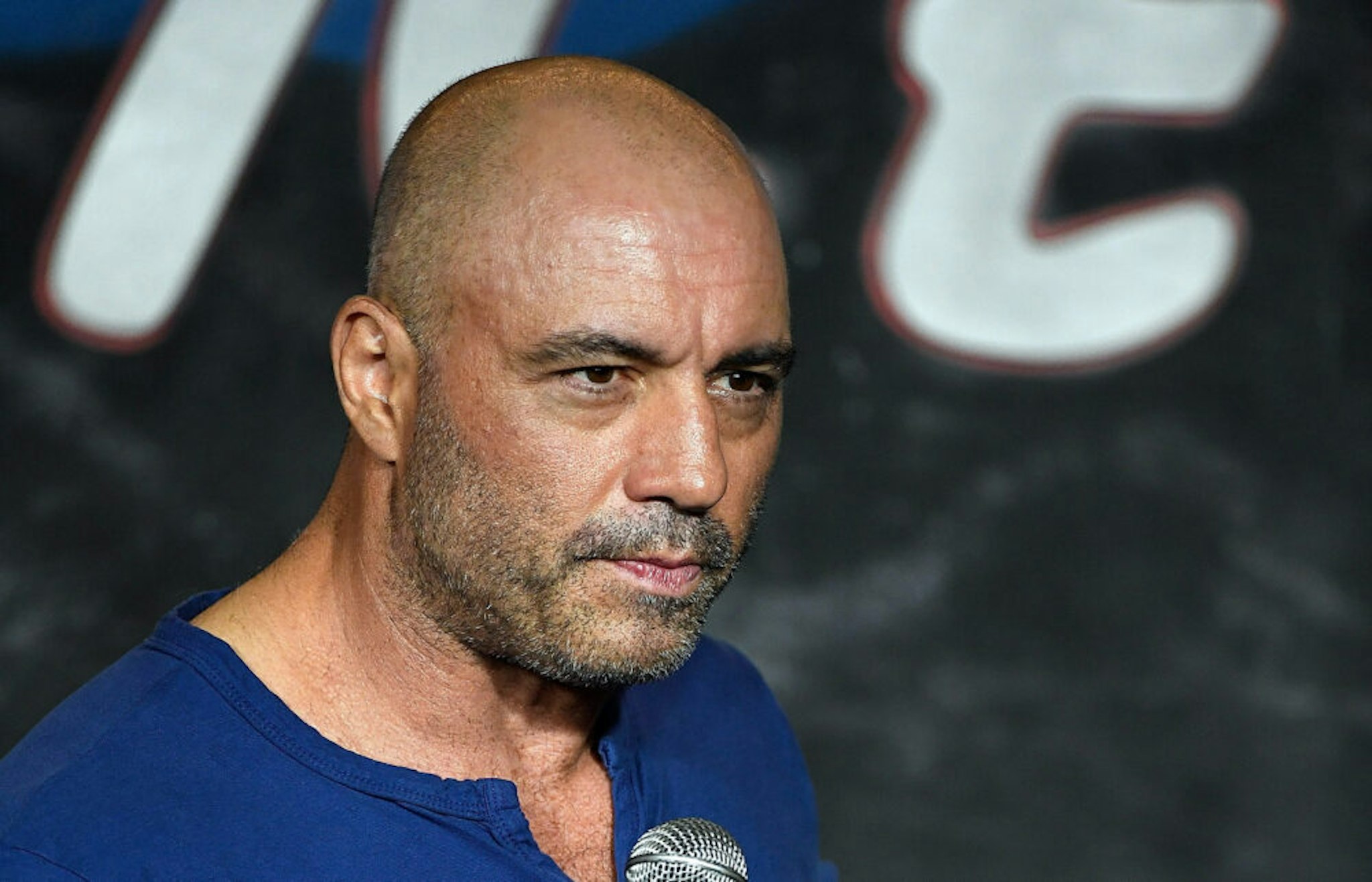 Comedian Joe Rogan performs during his appearance at The Ice House Comedy Club on September 27, 2017 in Pasadena, California. (Photo by Michael Schwartz/WireImage)