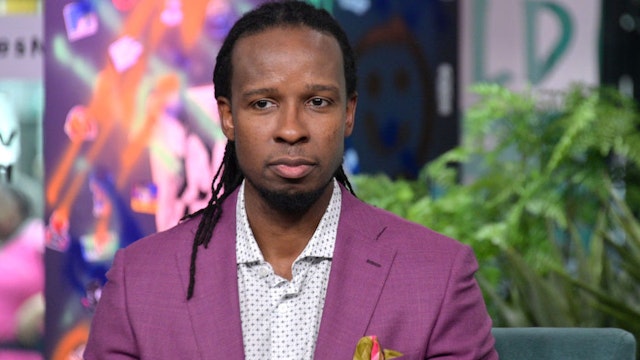 NEW YORK, NEW YORK - MARCH 10: Ibram X. Kendi visits Build to discuss the book Stamped: Racism, Antiracism and You at Build Studio on March 10, 2020 in New York City.