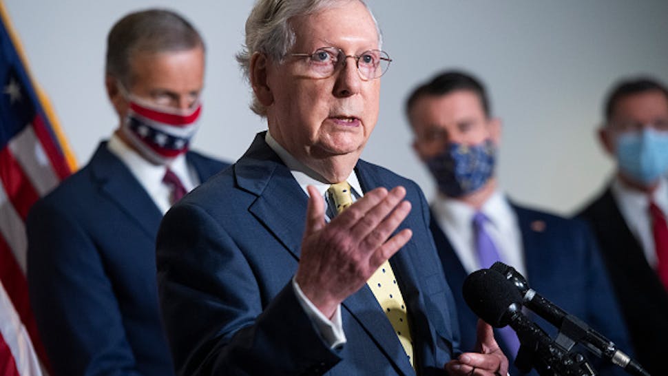 Watch Mitch Mcconnell Honors Rbg On The Senate Floor The Daily Wire
