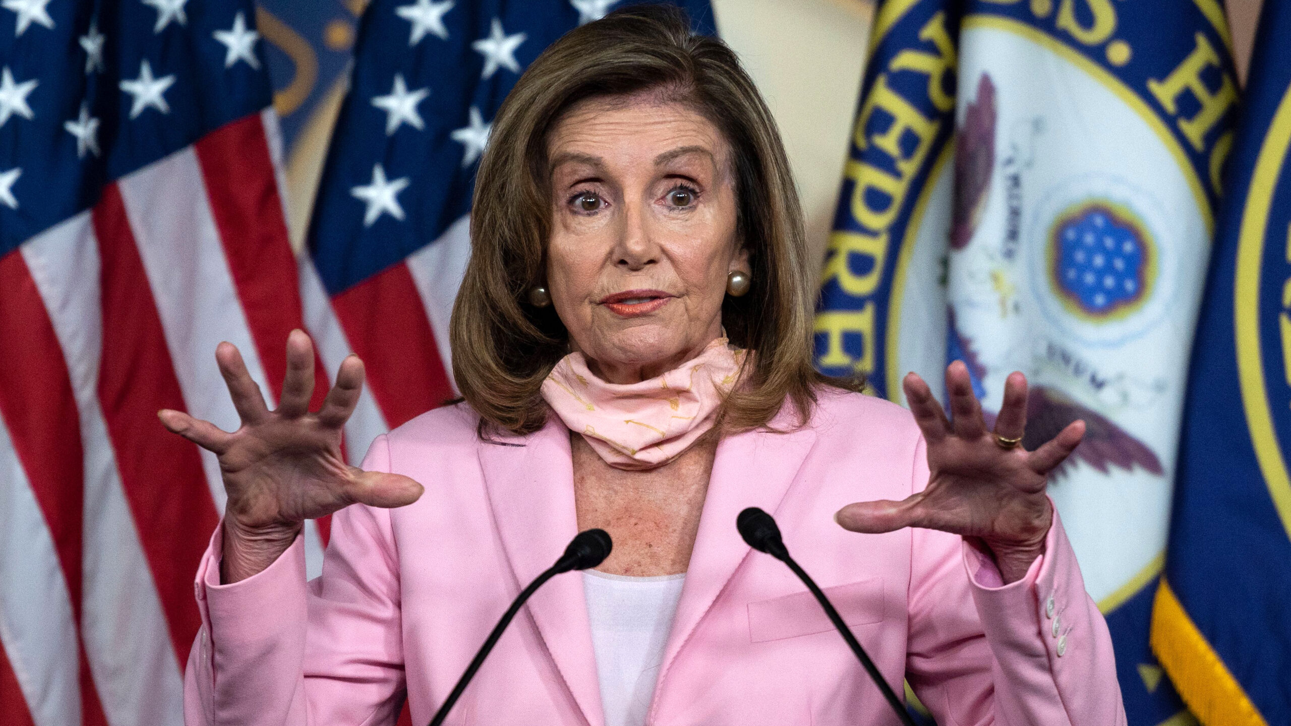 ‘Angry Salon Customers’ Protest At Pelosi’s Home; Hang Blow Dryers And ...