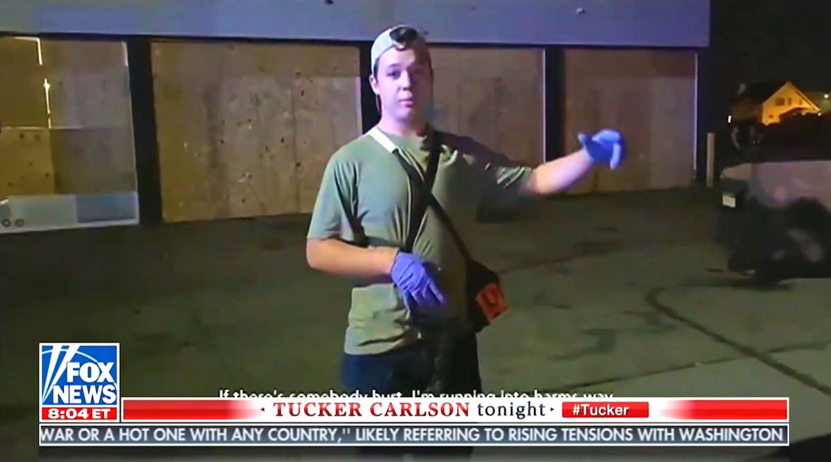 WATCH: Tucker Carlson Airs Never Before Seen Footage From Kyle Rittenhouse Shooting In Kenosha