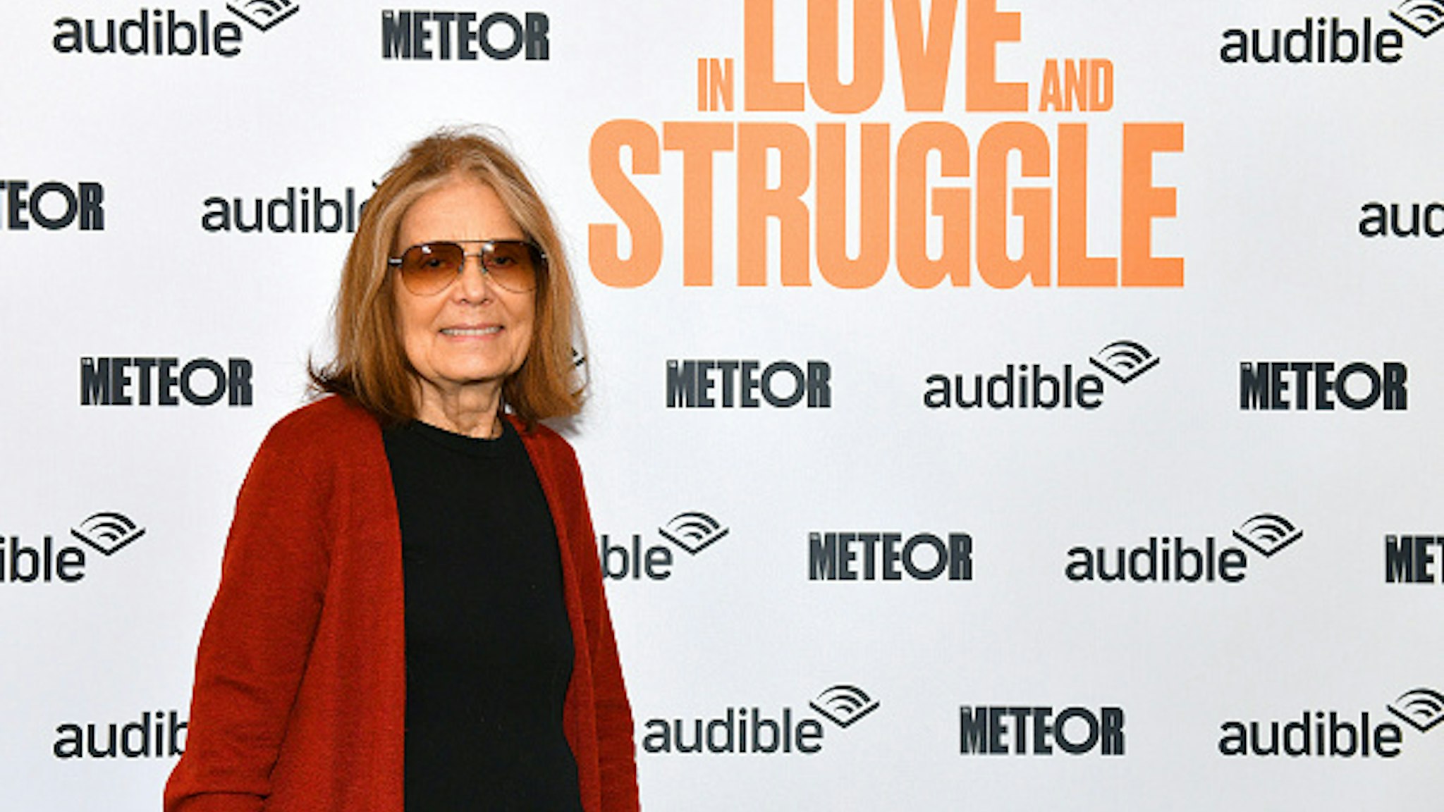 NEW YORK, NEW YORK - MARCH 01: Gloria Steinem attends as Audible presents: "In Love and Struggle" at Audible's Minetta Lane Theater on March 01, 2020 in New York City.