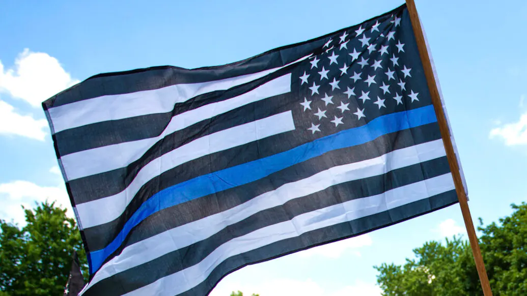 High School Football Team Flies Thin Blue Line Flag To Honor Student’s Dead Police Officer Father. Then School Bans It.