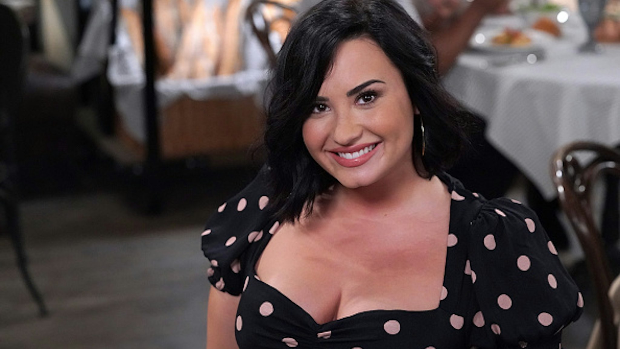 WILL &amp; GRACE -- "Broadway Boundries" Episode 315 -- Pictured: Demi Lovato as Jenny