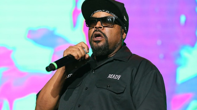 Ice Cube performs during 93.5 KDAY Presents 2019 Krush Groove Concert at The Forum on April 20, 2019 in Inglewood, California.