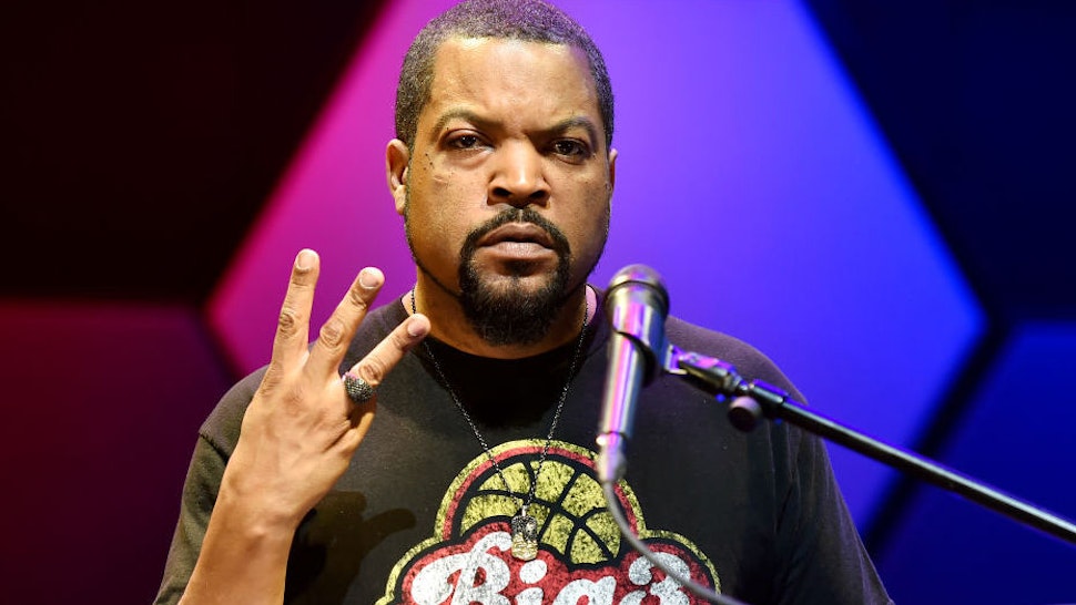 BIG3 co-founder Ice Cube poses ahead of the BIG3 Draft at the Luxor Hotel & Casino on May 01, 2019 in Las Vegas, Nevada.