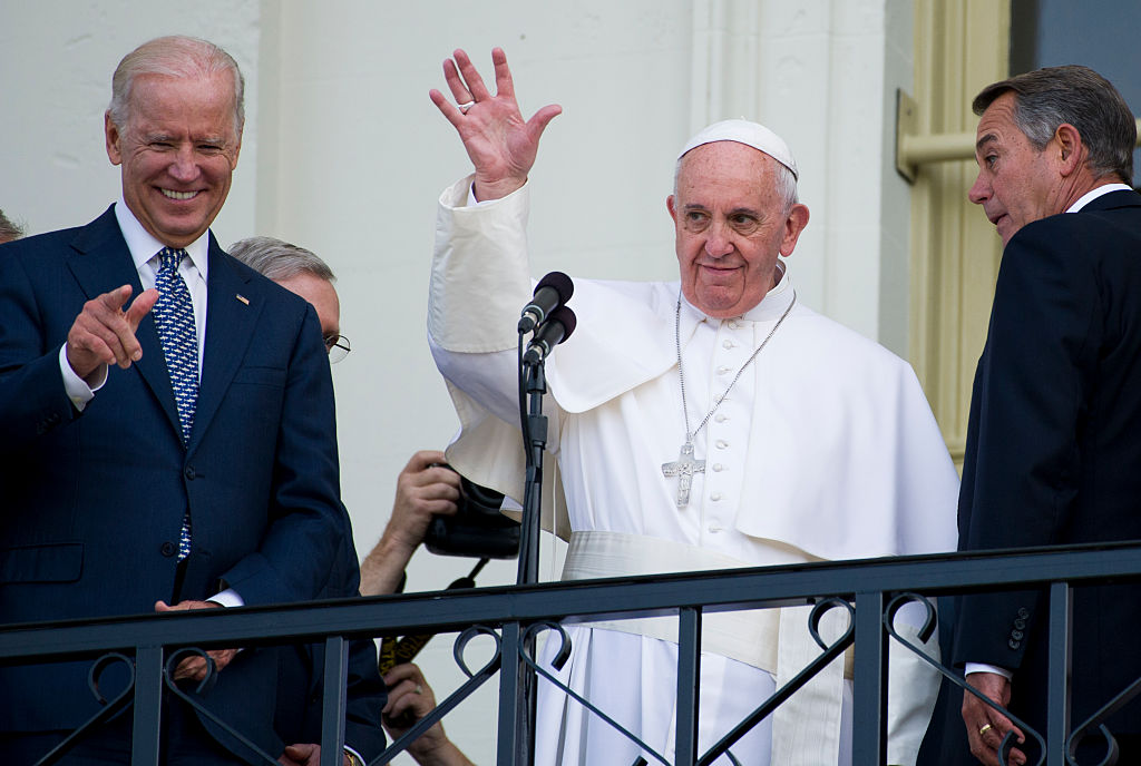 Pope Francis Joe Biden