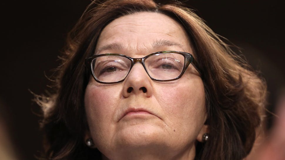 Senate Intelligence Committee Holds Hearing On Worldwide Threats WASHINGTON, DC - JANUARY 29: CIA Director Gina Haspel testifies at a Senate Intelligence Committee hearing on "Worldwide Threats" January 29, 2019 in Washington, DC. During the hearing, intelligence leaders discussed North Korea, Russia, China and cybersecurity among other topics.