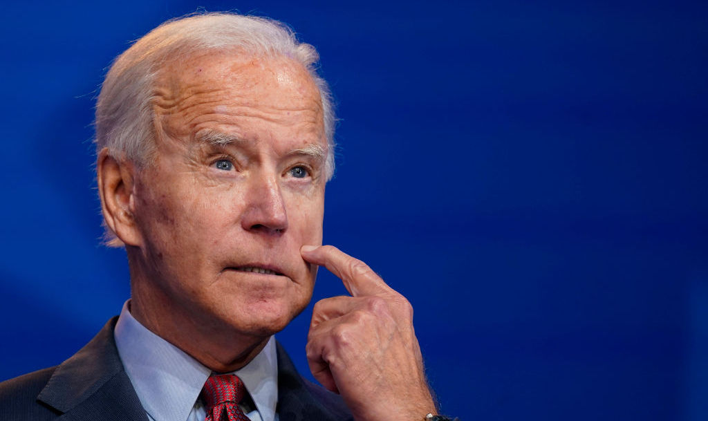 Joe Biden. @Drew Angerer/Getty Images