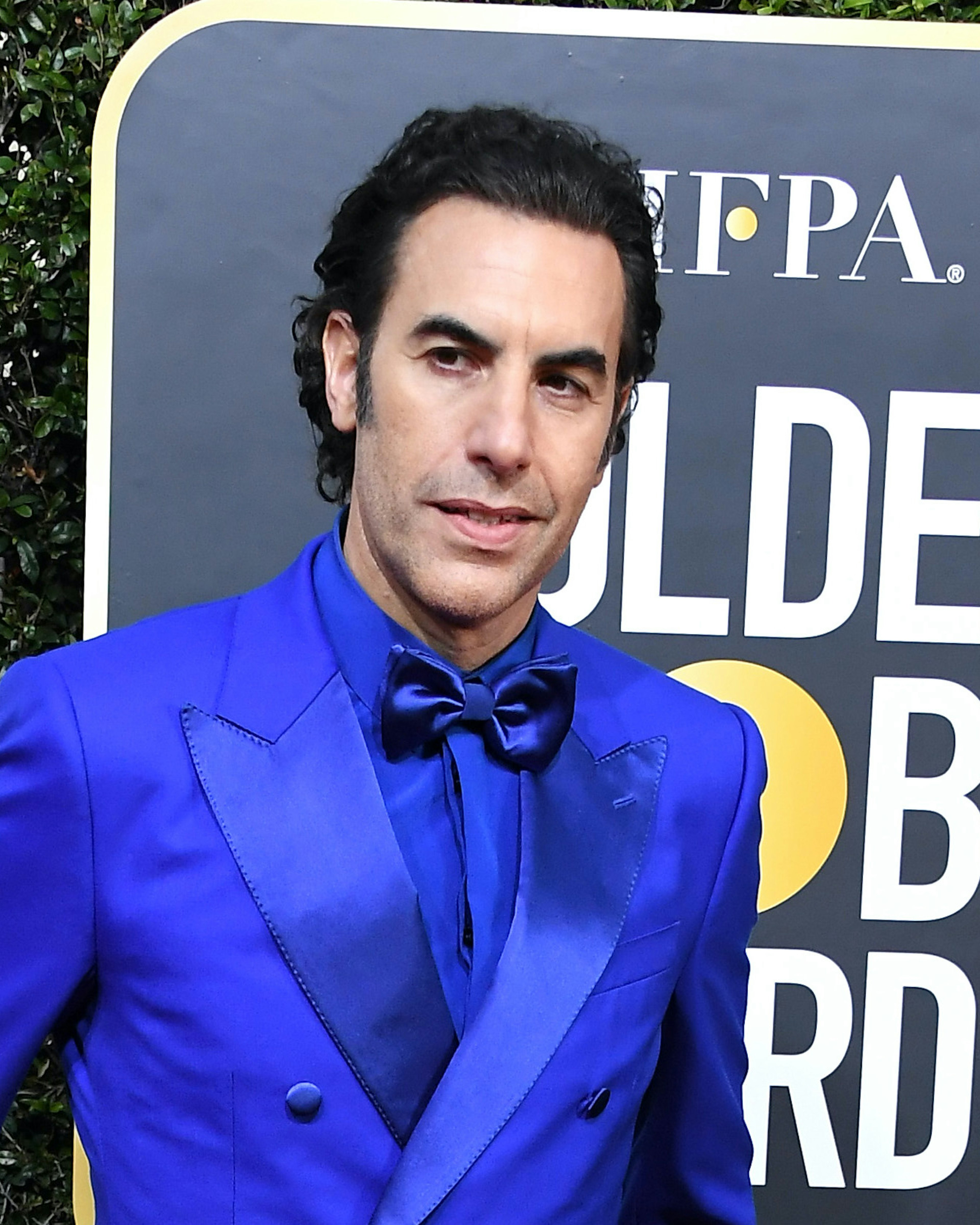 Sacha Baron Cohen arrives at the 77th Annual Golden Globe Awards attends the 77th Annual Golden Globe Awards at The Beverly Hilton Hotel on January 05, 2020 in Beverly Hills, California. (Photo by Steve Granitz/WireImage)