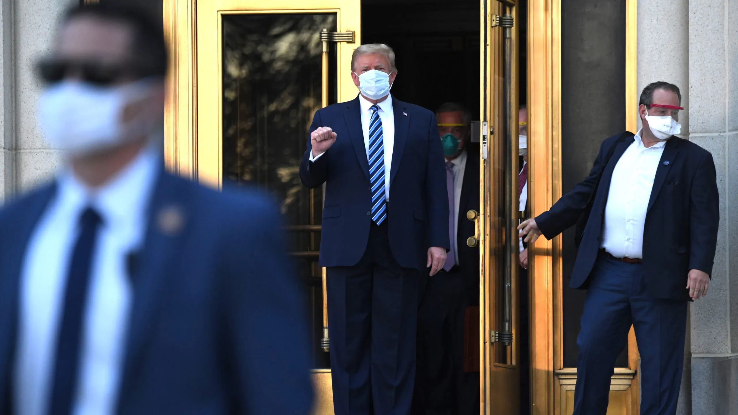 Trump Released From Walter Reed Medical Center, Returning To White House