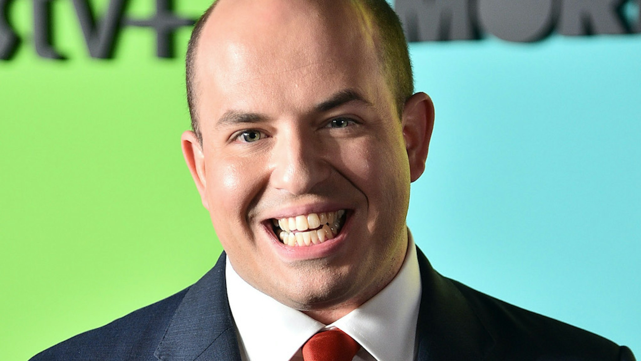 Brian Stelter attends the Apple TV+'s "The Morning Show" World Premiere at David Geffen Hall on October 28, 2019 in New York City. (Photo by Theo Wargo/Getty Images)