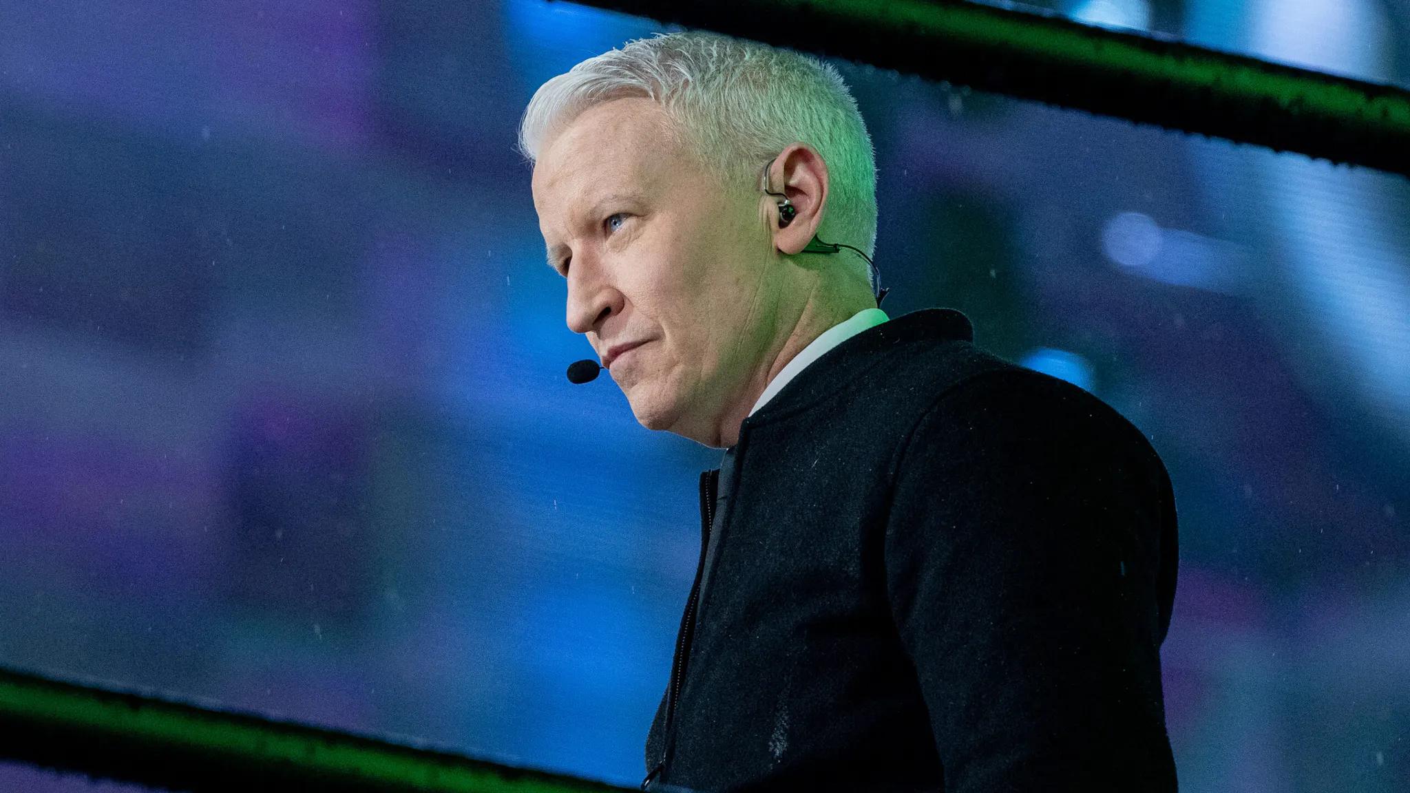 Times Square New Year’s Eve 2020 Celebration NEW YORK, NEW YORK - DECEMBER 31: Anderson Cooper attends the 2020 New Year Celebration on December 31, 2019 in New York City.